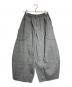 UZUIRO（ウズイロ）の古着「刺し子バルーンワイドパンツ/Balloon wide pants」｜ブラック