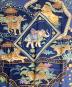 中古・古着 Salvatore Ferragamo (サルヴァトーレ フェラガモ) アニマルプリントシルクスカーフ/Animal print silk scarf ネイビー サイズ:不明：10000円