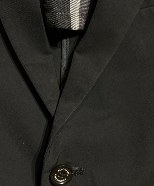 BLACK LABEL CRESTBRIDGE（ブラックレーベル クレストブリッジ）BLACK LABEL CRESTBRIDGE (ブラックレーベル クレストブリッジ) 2Bジャケット ブラック サイズ:Ｍの古着・服飾アイテム