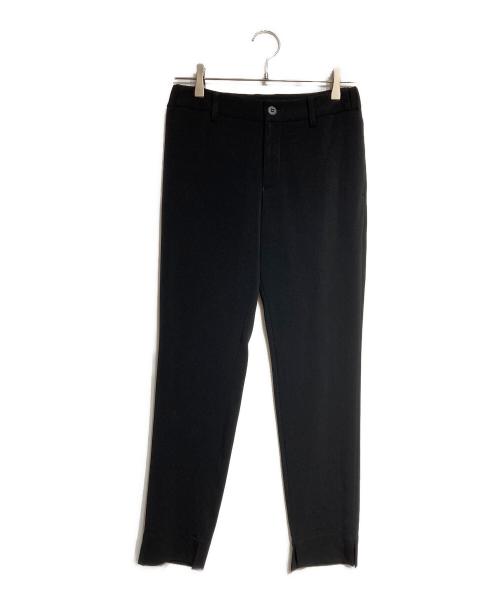 ISSEY MIYAKE（イッセイミヤケ）ISSEY MIYAKE (イッセイミヤケ) ストレートスリットパンツ/Straight slit pants ブラック サイズ:1の古着・服飾アイテム