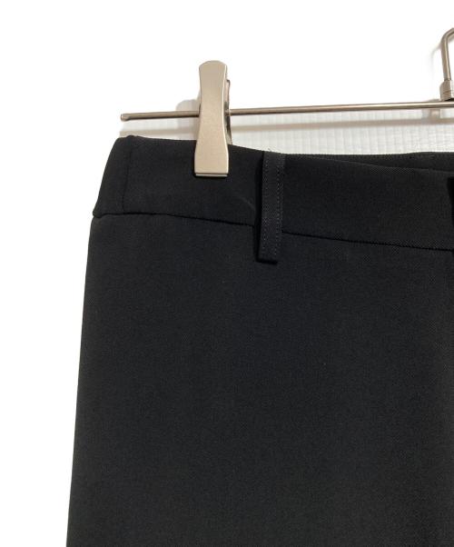 ISSEY MIYAKE（イッセイミヤケ）ISSEY MIYAKE (イッセイミヤケ) ストレートスリットパンツ/Straight slit pants ブラック サイズ:1の古着・服飾アイテム