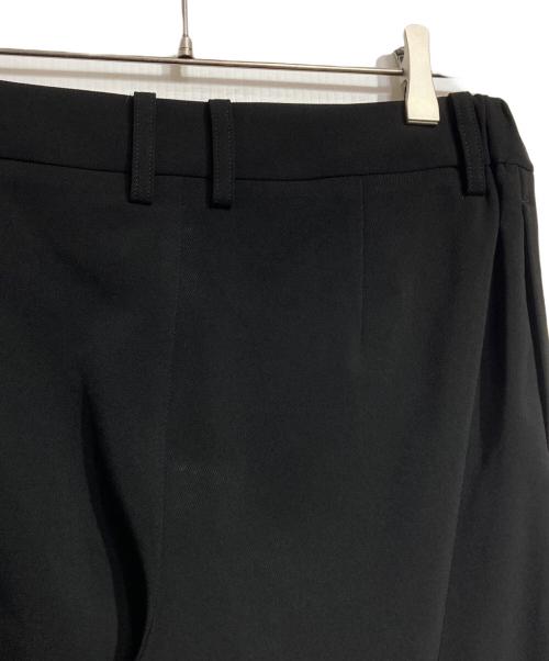 ISSEY MIYAKE（イッセイミヤケ）ISSEY MIYAKE (イッセイミヤケ) ストレートスリットパンツ/Straight slit pants ブラック サイズ:1の古着・服飾アイテム