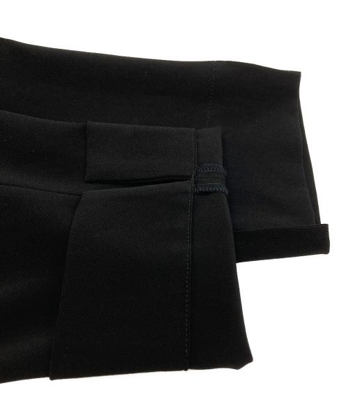 ISSEY MIYAKE（イッセイミヤケ）ISSEY MIYAKE (イッセイミヤケ) ストレートスリットパンツ/Straight slit pants ブラック サイズ:1の古着・服飾アイテム