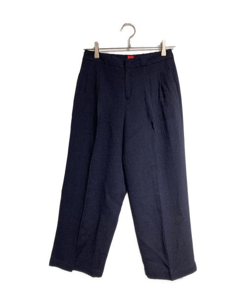 HaaT（ハート）HaaT (ハート) レーヨンクロップドパンツ/Rayon cropped pants ネイビー サイズ:1の古着・服飾アイテム