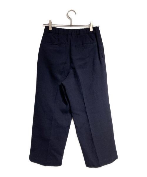 HaaT（ハート）HaaT (ハート) レーヨンクロップドパンツ/Rayon cropped pants ネイビー サイズ:1の古着・服飾アイテム