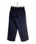 HaaT (ハート) レーヨンクロップドパンツ/Rayon cropped pants ネイビー サイズ:1：8000円