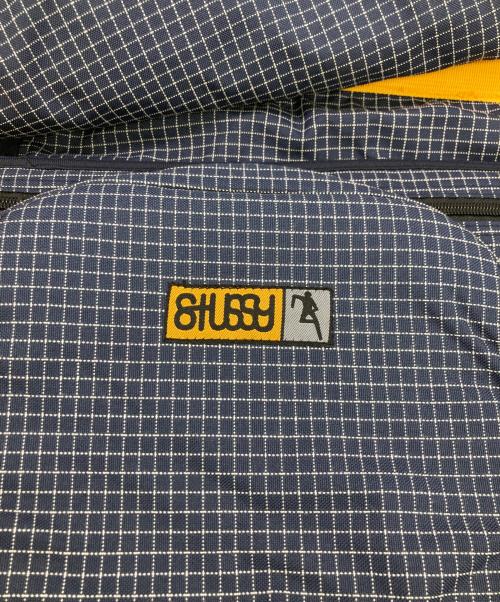 stussy（ステューシー）stussy (ステューシー) 90s ギミックショルダーバッグ ネイビー×イエローの古着・服飾アイテム