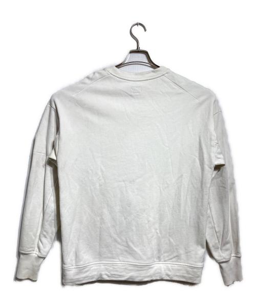C.P COMPANY（シーピーカンパニー）C.P COMPANY (シーピーカンパニー) Zip Chest Sweatshirt/ジップチェスト・スウェットシャツ ホワイト サイズ:Lの古着・服飾アイテム