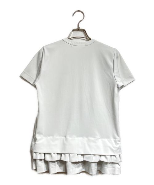 COMME des GARCONS COMME des GARCONS（コムデギャルソン コムデギャルソン）COMME des GARCONS COMME des GARCONS (コムデギャルソン コムデギャルソン) フリルデザインカットソー/Frill design cut and sew ホワイト サイズ:Sの古着・服飾アイテム