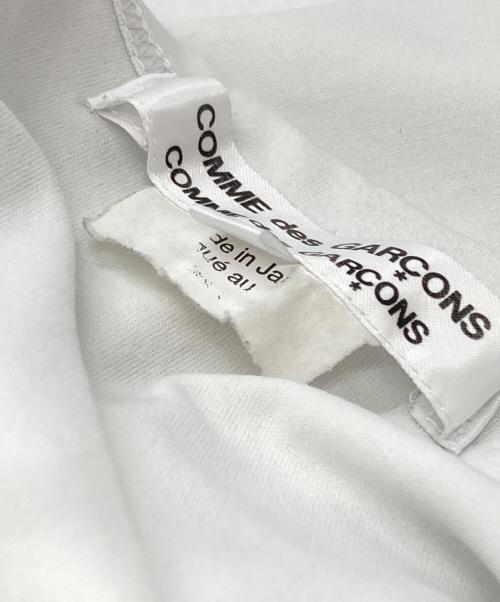 COMME des GARCONS COMME des GARCONS（コムデギャルソン コムデギャルソン）COMME des GARCONS COMME des GARCONS (コムデギャルソン コムデギャルソン) フリルデザインカットソー/Frill design cut and sew ホワイト サイズ:Sの古着・服飾アイテム