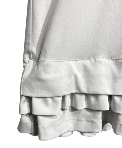 COMME des GARCONS COMME des GARCONS（コムデギャルソン コムデギャルソン）COMME des GARCONS COMME des GARCONS (コムデギャルソン コムデギャルソン) フリルデザインカットソー/Frill design cut and sew ホワイト サイズ:Sの古着・服飾アイテム