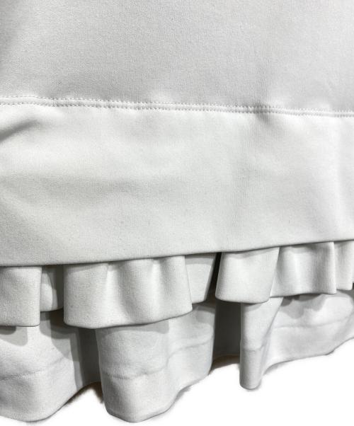 COMME des GARCONS COMME des GARCONS（コムデギャルソン コムデギャルソン）COMME des GARCONS COMME des GARCONS (コムデギャルソン コムデギャルソン) フリルデザインカットソー/Frill design cut and sew ホワイト サイズ:Sの古着・服飾アイテム