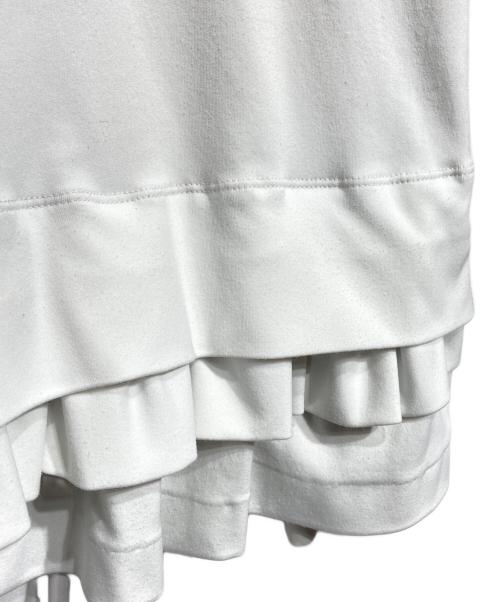 COMME des GARCONS COMME des GARCONS（コムデギャルソン コムデギャルソン）COMME des GARCONS COMME des GARCONS (コムデギャルソン コムデギャルソン) フリルデザインカットソー/Frill design cut and sew ホワイト サイズ:Sの古着・服飾アイテム