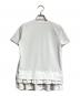 COMME des GARCONS COMME des GARCONS (コムデギャルソン コムデギャルソン) フリルデザインカットソー/Frill design cut and sew ホワイト サイズ:S：14000円