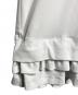中古・古着 COMME des GARCONS COMME des GARCONS (コムデギャルソン コムデギャルソン) フリルデザインカットソー/Frill design cut and sew ホワイト サイズ:S：14000円