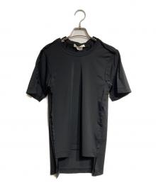 COMME des GARCONS（コムデギャルソン）の古着「カットオフパターンカットソー/Cut-off pattern cut and sew」｜ブラック