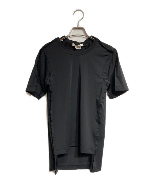 COMME des GARCONS（コムデギャルソン）COMME des GARCONS (コムデギャルソン) カットオフパターンカットソー/Cut-off pattern cut and sew ブラック サイズ:Sの古着・服飾アイテム