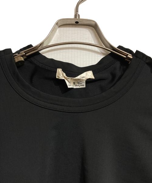 COMME des GARCONS（コムデギャルソン）COMME des GARCONS (コムデギャルソン) カットオフパターンカットソー/Cut-off pattern cut and sew ブラック サイズ:Sの古着・服飾アイテム