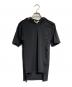 COMME des GARCONS（コムデギャルソン）の古着「カットオフパターンカットソー/Cut-off pattern cut and sew」｜ブラック