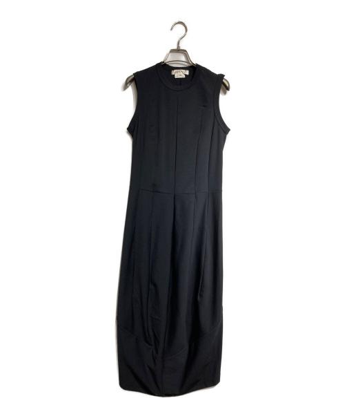 COMME des GARCONS（コムデギャルソン）COMME des GARCONS (コムデギャルソン) ポリエステルバルーンノースリーブドレス/Polyester balloon sleeveless dress ブラック サイズ:Sの古着・服飾アイテム