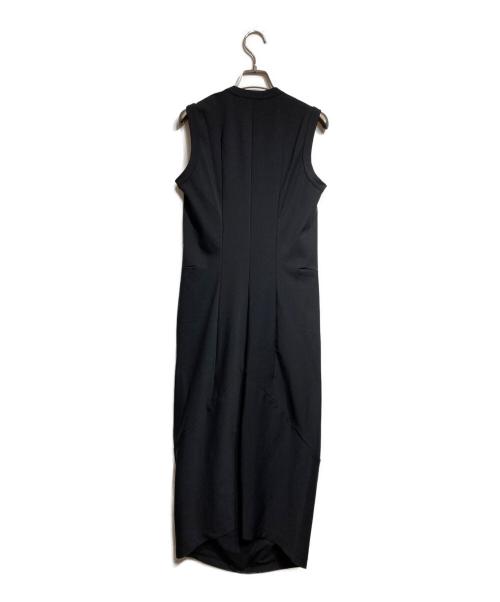 COMME des GARCONS（コムデギャルソン）COMME des GARCONS (コムデギャルソン) ポリエステルバルーンノースリーブドレス/Polyester balloon sleeveless dress ブラック サイズ:Sの古着・服飾アイテム