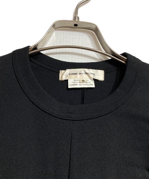 COMME des GARCONS（コムデギャルソン）COMME des GARCONS (コムデギャルソン) ポリエステルバルーンノースリーブドレス/Polyester balloon sleeveless dress ブラック サイズ:Sの古着・服飾アイテム