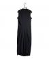 COMME des GARCONS (コムデギャルソン) ポリエステルバルーンノースリーブドレス/Polyester balloon sleeveless dress ブラック サイズ:S：14000円