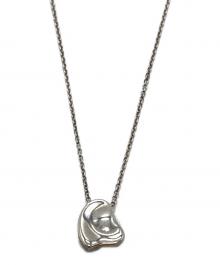 TIFFANY & Co.（ティファニー）の古着「エルサペレッティフルハートネックレス/Elsa Peretti Full Heart Necklace」｜シルバー