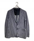 TAGLIATOREタリアトーレ）の古着「サマーツイードジャケット/Summer tweed jacket」｜グレー