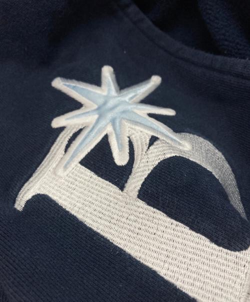 BoTT（ボット）BoTT (ボット) スキャタードBロゴジップフーディ/Scattered B Logo Zip Hoodie ネイビー サイズ:Mの古着・服飾アイテム