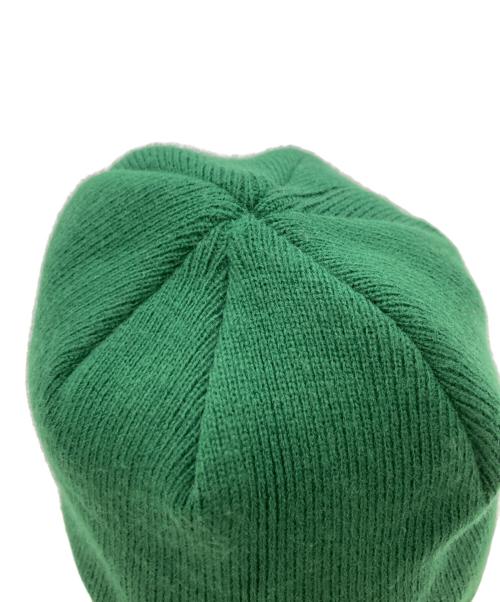 stussy（ステューシー）stussy (ステューシー) Basic Skullcapニットキャップ グリーン サイズ:57cmの古着・服飾アイテム