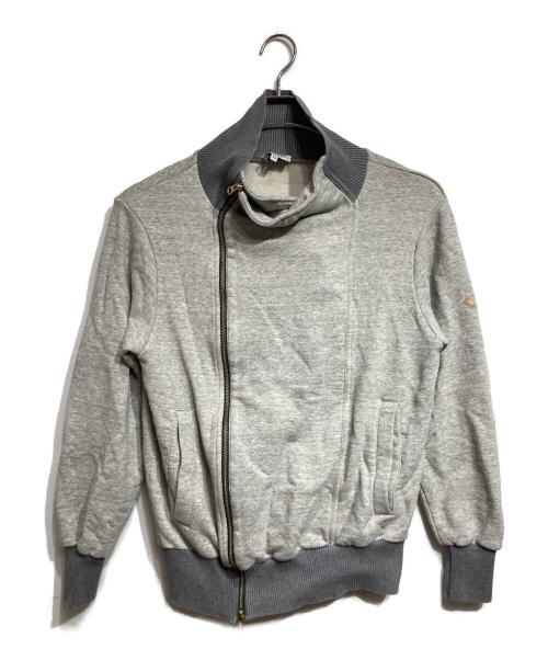 Vivienne Westwood man（ヴィヴィアン ウェストウッド マン）Vivienne Westwood man (ヴィヴィアン ウェストウッド マン) スウェットライダースジャケット グレー サイズ:48の古着・服飾アイテム