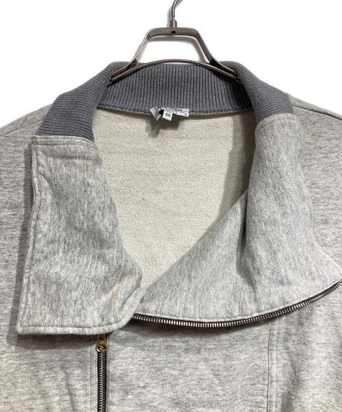 Vivienne Westwood man（ヴィヴィアン ウェストウッド マン）Vivienne Westwood man (ヴィヴィアン ウェストウッド マン) スウェットライダースジャケット グレー サイズ:48の古着・服飾アイテム