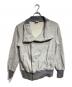 Vivienne Westwood man（ヴィヴィアン ウェストウッド マン）の古着「スウェットライダースジャケット」｜グレー