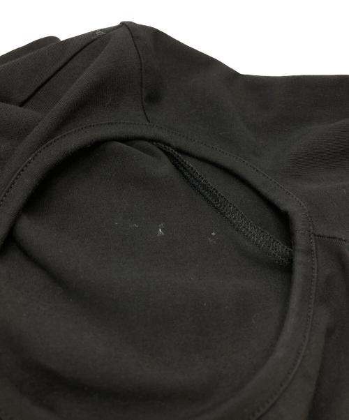 JOHN NHOJ（ジョン）JOHN NHOJ (ジョン) ホールカットL/S Tee/Hole Cut ロングスリーブT ブラック サイズ:Sの古着・服飾アイテム