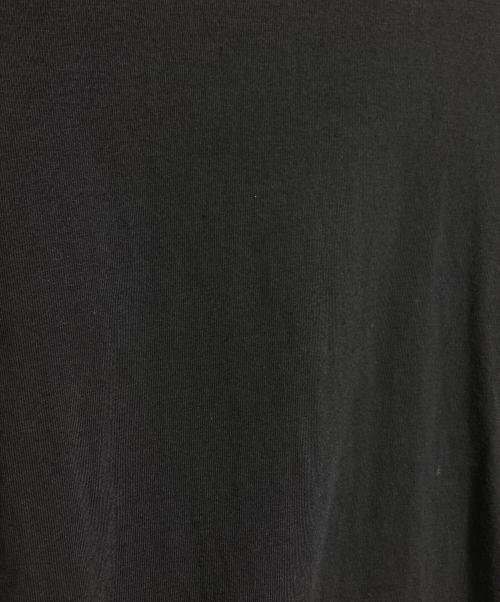 JOHN NHOJ（ジョン）JOHN NHOJ (ジョン) ホールカットL/S Tee/Hole Cut ロングスリーブT ブラック サイズ:Sの古着・服飾アイテム