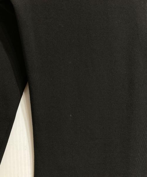 JOHN NHOJ（ジョン）JOHN NHOJ (ジョン) ホールカットL/S Tee/Hole Cut ロングスリーブT ブラック サイズ:Sの古着・服飾アイテム