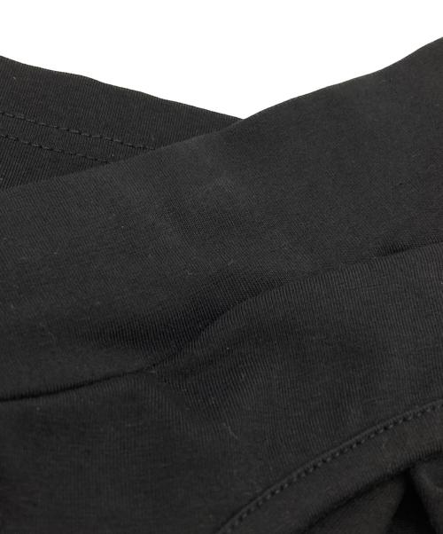 JOHN NHOJ（ジョン）JOHN NHOJ (ジョン) ホールカットL/S Tee/Hole Cut ロングスリーブT ブラック サイズ:Sの古着・服飾アイテム