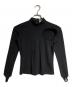 JOHN NHOJ（ジョン）の古着「ホールカットL/S Tee/Hole Cut ロングスリーブT」｜ブラック