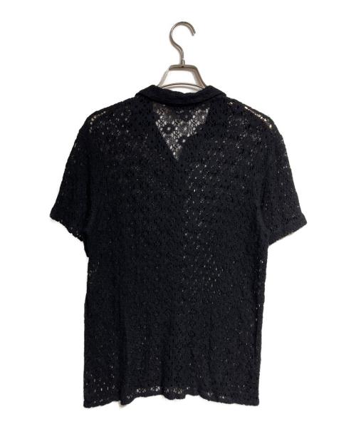tricot COMME des GARCONS（トリココムデギャルソン）tricot COMME des GARCONS (トリココムデギャルソン) クロシェレースシャツ ブラック サイズ:FREEの古着・服飾アイテム