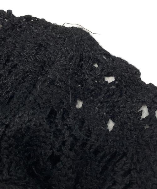 tricot COMME des GARCONS（トリココムデギャルソン）tricot COMME des GARCONS (トリココムデギャルソン) クロシェレースシャツ ブラック サイズ:FREEの古着・服飾アイテム