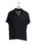 tricot COMME des GARCONS（トリココムデギャルソン）の古着「クロシェレースシャツ」｜ブラック