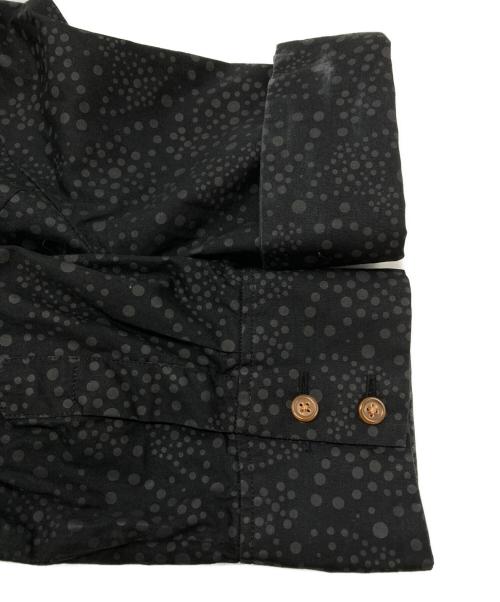 Vivienne Westwood RED LABEL（ヴィヴィアンウエストウッドレッドレーベル）Vivienne Westwood RED LABEL (ヴィヴィアンウエストウッドレッドレーベル) オーブ刺繍ドットシャツワンピース ブラック サイズ:1の古着・服飾アイテム