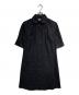 Vivienne Westwood RED LABEL（ヴィヴィアンウエストウッドレッドレーベル）の古着「オーブ刺繍ドットシャツワンピース」｜ブラック