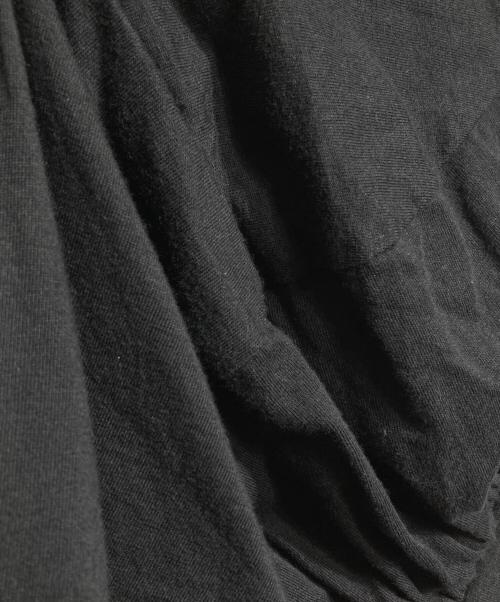 TAO COMME des GARCONS（タオ コムデギャルソン）TAO COMME des GARCONS (タオ コムデギャルソン) ドルマンスリーブビジューカットソー/(Dolman sleeveBejeweledT-shirt  ブラック サイズ:Freeの古着・服飾アイテム