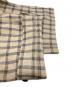 中古・古着 SUNSEA (サンシー) GENTLE BREEZE CHECK WIDE PANTS/ジェントルブリーズ チェック ワイドパンツ ベージュ サイズ:3：12000円
