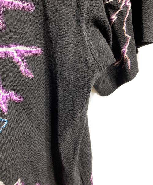 TOURCHAMP（ツアーチャンプ）TOURCHAMP (ツアーチャンプ) サンダー×ウルフTee/Thunder x Wolf Tee ブラック サイズ:XLの古着・服飾アイテム