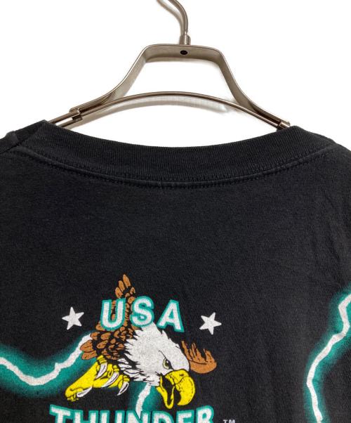 Capbbean Dream（カプビアン ドリーム）Capbbean Dream (カプビアン ドリーム) サンダー×ドラゴンTee/Thunder x Dragon Tee ブラック サイズ:XLの古着・服飾アイテム