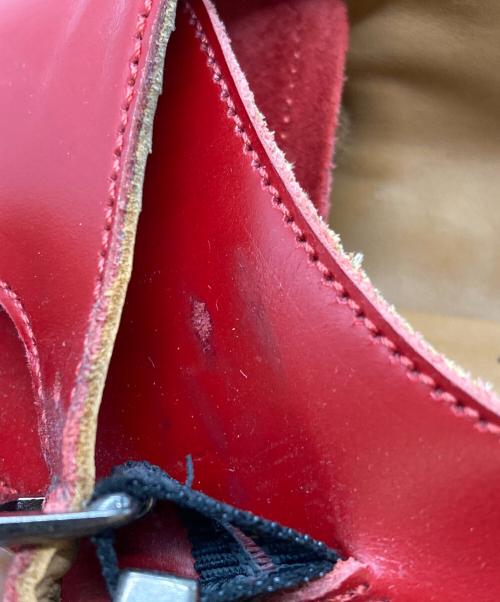 JOHN LAWRENCE SULLIVAN（ジョン ローレンス サリバン）JOHN LAWRENCE SULLIVAN (ジョン ローレンス サリバン) GEORGE COX (ジョージコックス) モンクストラップシューズ/Monk strap shoes レッド サイズ:7の古着・服飾アイテム
