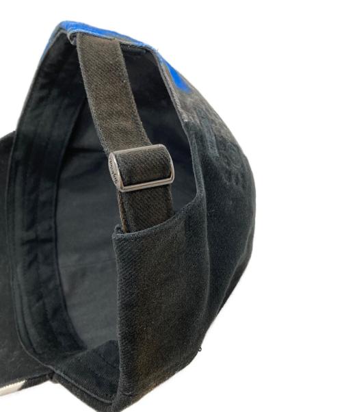 MM6 Maison Margiela（エムエムシックスメゾンマルジェラ）MM6 Maison Margiela (エムエムシックスメゾンマルジェラ) SUPREME (シュプリーム) Split 6-Panel CAP/スプリット シックスパネル キャップ ブラックの古着・服飾アイテム
